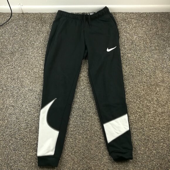 2024 Nike Fleece Pants Taper Energy Sweatpants Joggers Black Mens Small FB8577 - Picture 1 of 9